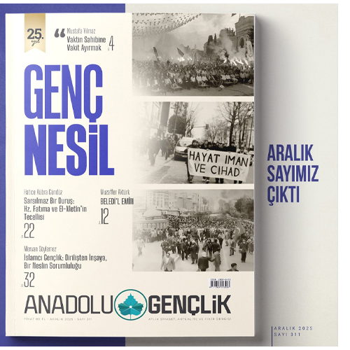 ARALIK - 2025 Anadolu Gençlik Dergisi