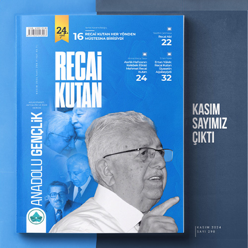 Kasım - 2024 Anadolu Gençlik Dergisi