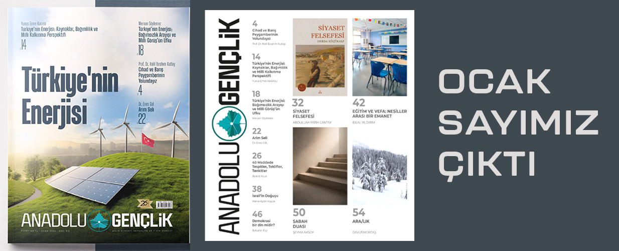 OCAK - 2026 Anadolu Gençlik Dergisi