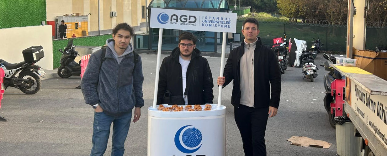 AGD İstanbul Üniversiteler Komisyonumuz, KYK yurtlarında bilgilendirme ve tanıtım stantları kurdu.