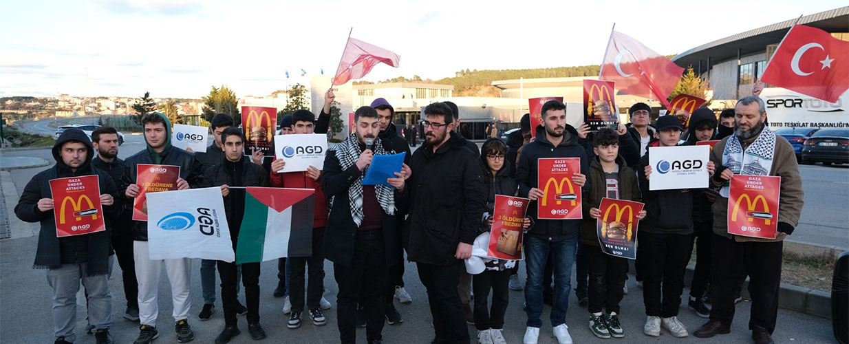Türkiye Futbol Federasyonu Önünde Basın Açıklaması